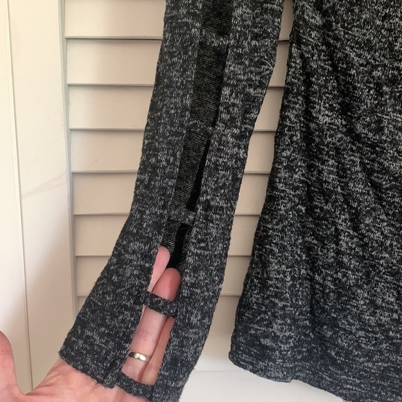 Black Sweater w/ Open Arm Design - Picture 2 of 2